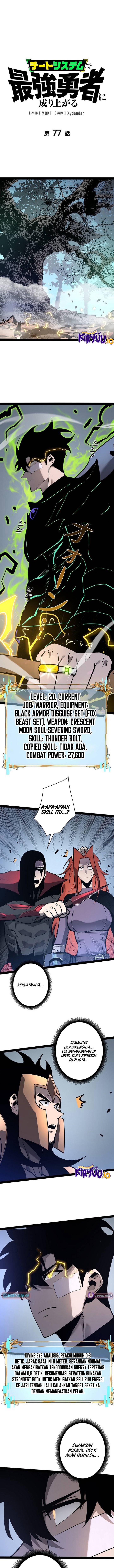 Become the Strongest Hero Through the Cheat System Chapter 77 Bahasa Indonesia