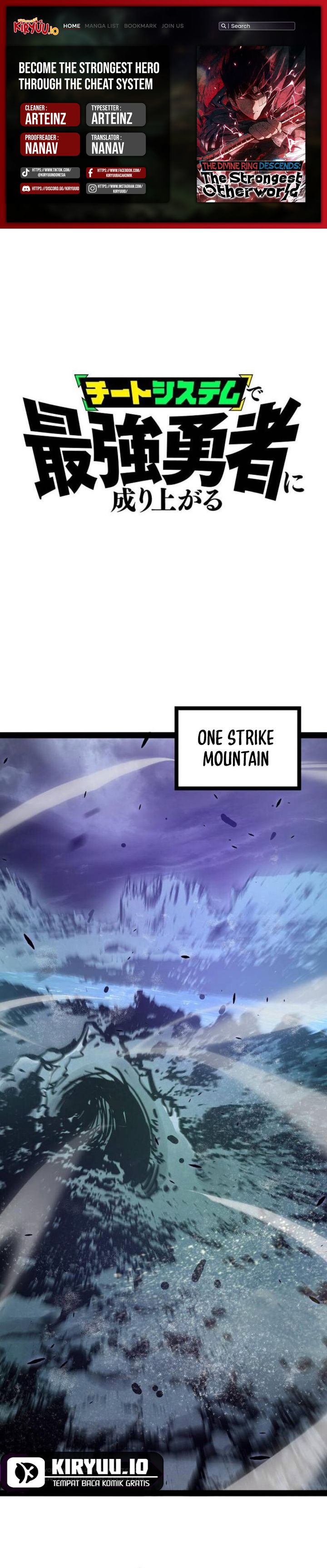 Become the Strongest Hero Through the Cheat System Chapter 82 Bahasa Indonesia