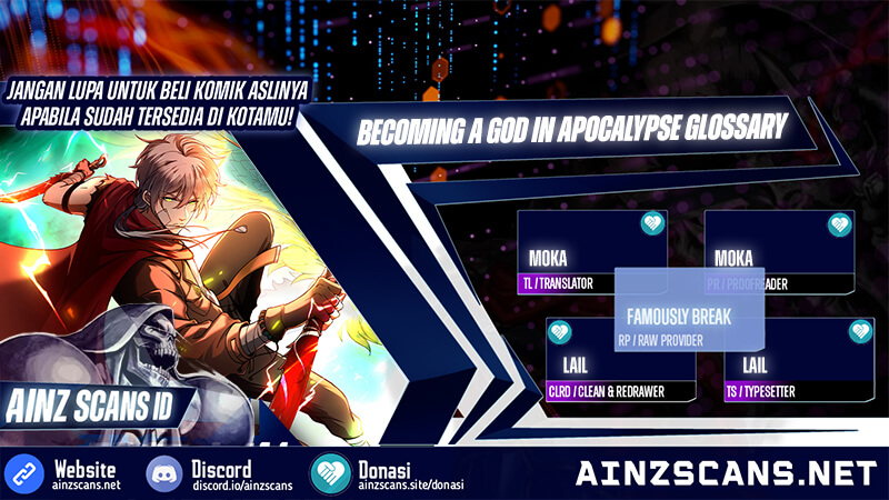 Becoming a God in Apocalypse Glossary chapter 10