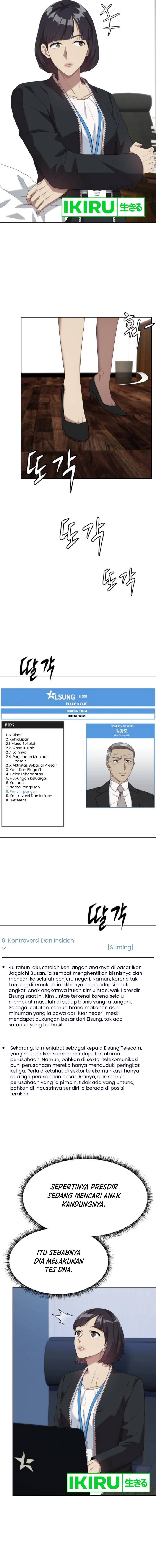 Becoming a Legendary Ace Employee Chapter 64 Bahasa Indonesia