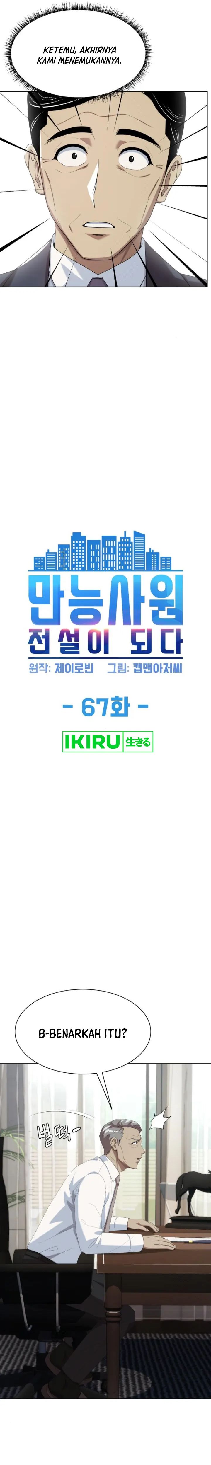 Becoming a Legendary Ace Employee Chapter 67 Bahasa Indonesia