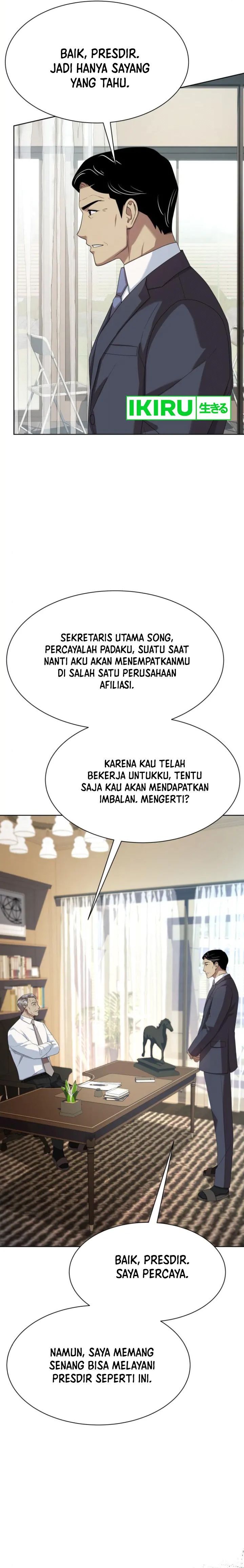 Becoming a Legendary Ace Employee Chapter 67 Bahasa Indonesia