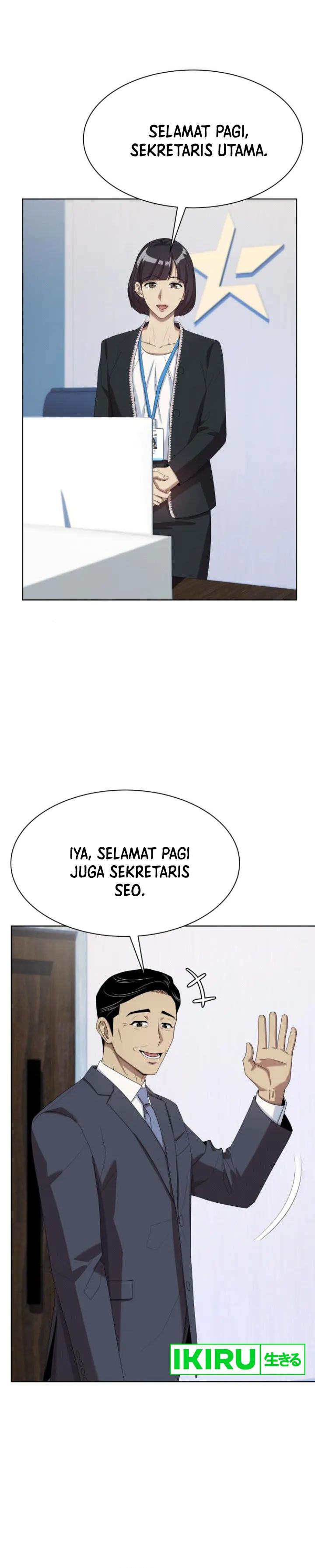 Becoming a Legendary Ace Employee Chapter 67 Bahasa Indonesia