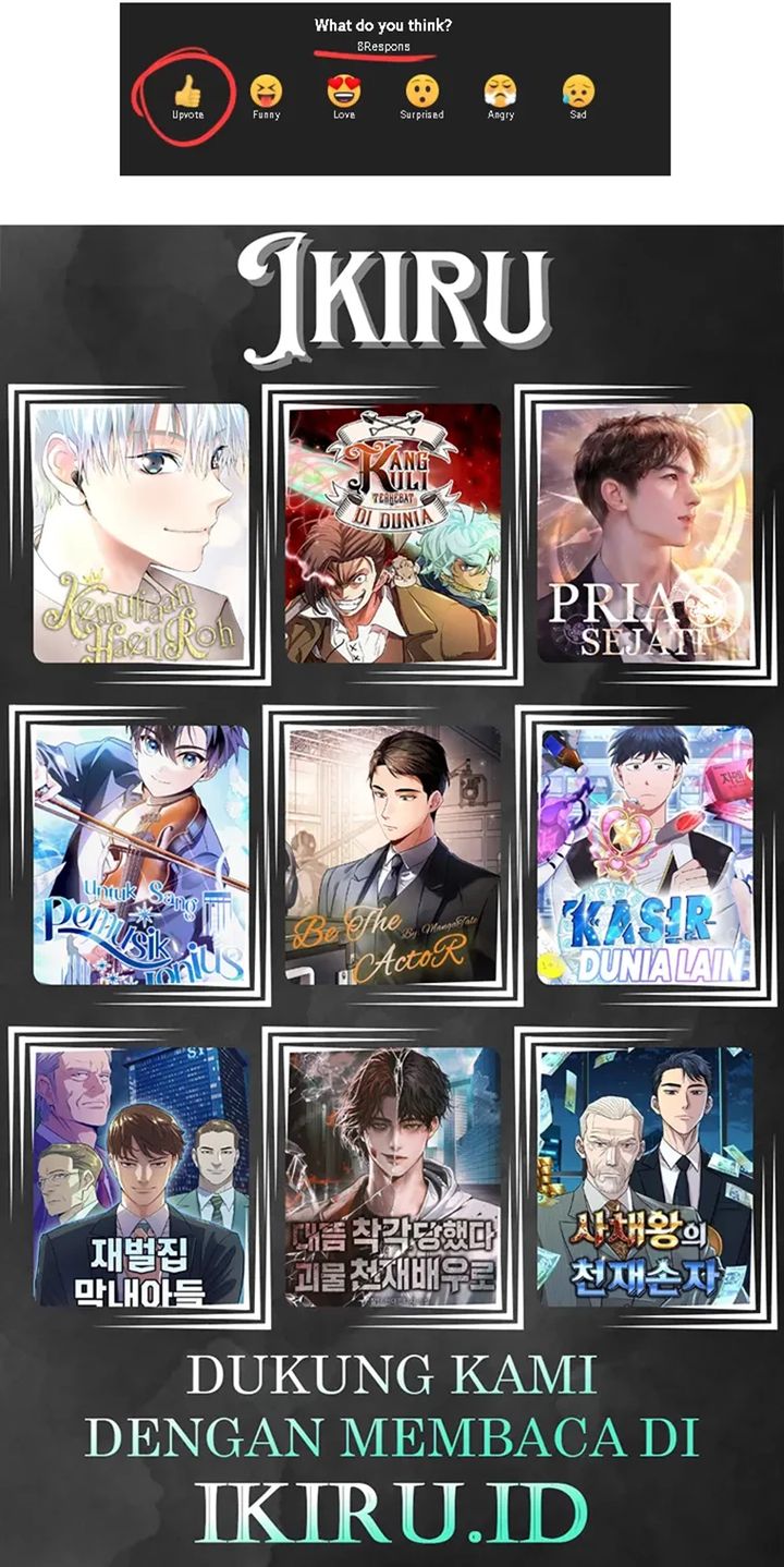 Becoming a Legendary Ace Employee Chapter 67 Bahasa Indonesia