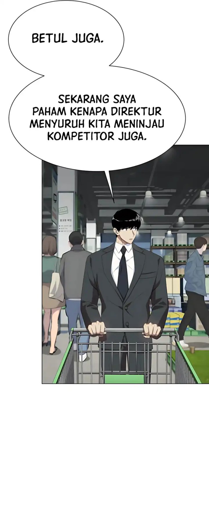 Becoming a Legendary Ace Employee Chapter 97 Bahasa Indonesia