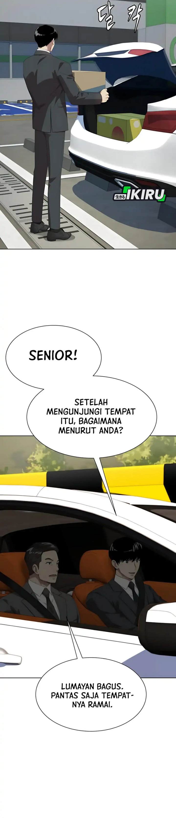 Becoming a Legendary Ace Employee Chapter 97 Bahasa Indonesia