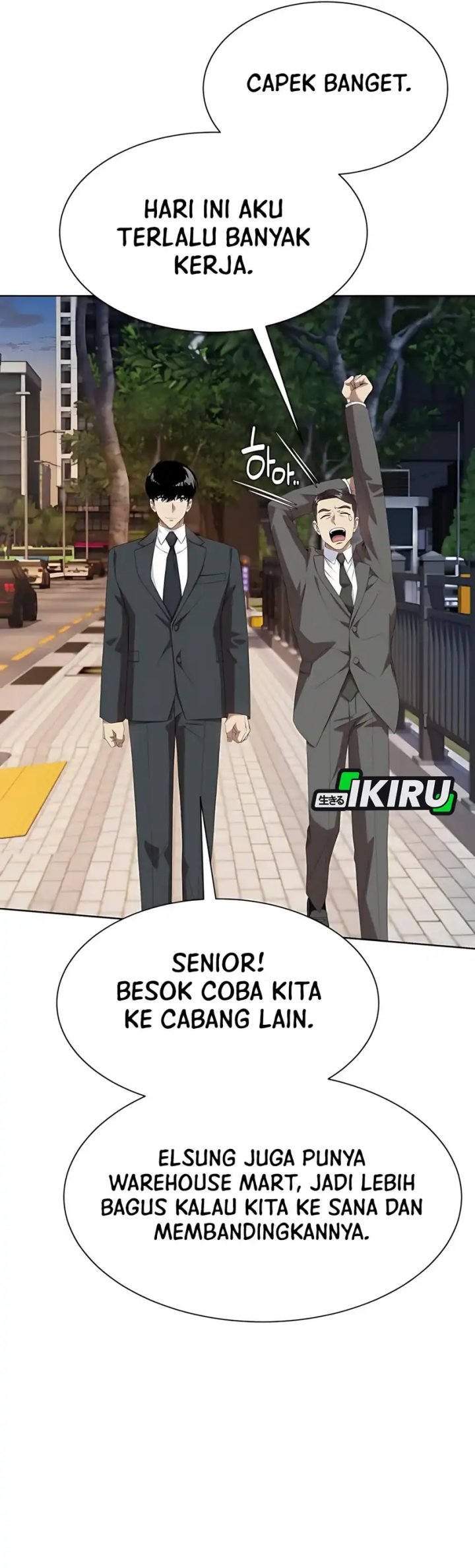 Becoming a Legendary Ace Employee Chapter 97 Bahasa Indonesia
