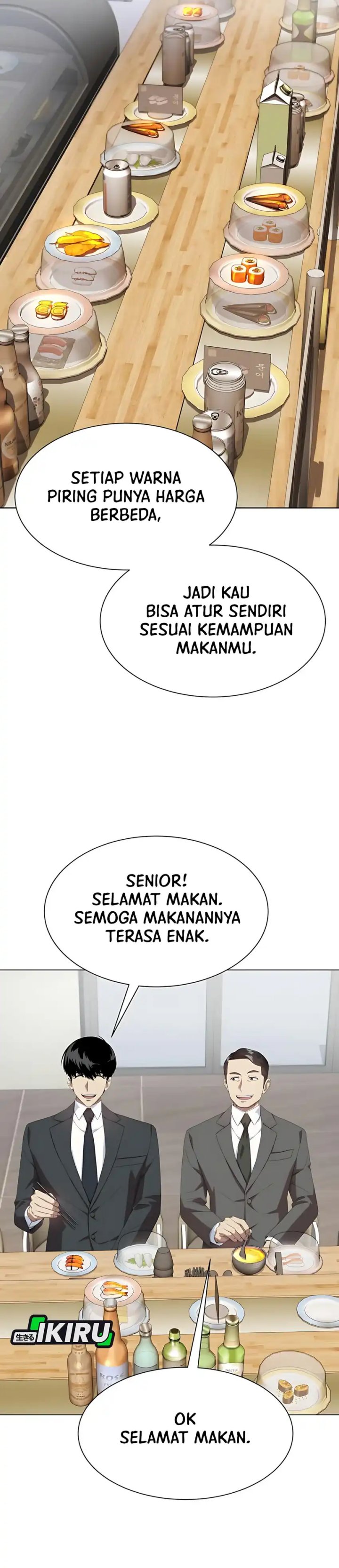 Becoming a Legendary Ace Employee Chapter 97 Bahasa Indonesia