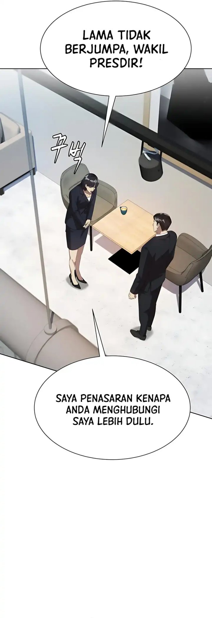 Becoming a Legendary Ace Employee Chapter 97 Bahasa Indonesia