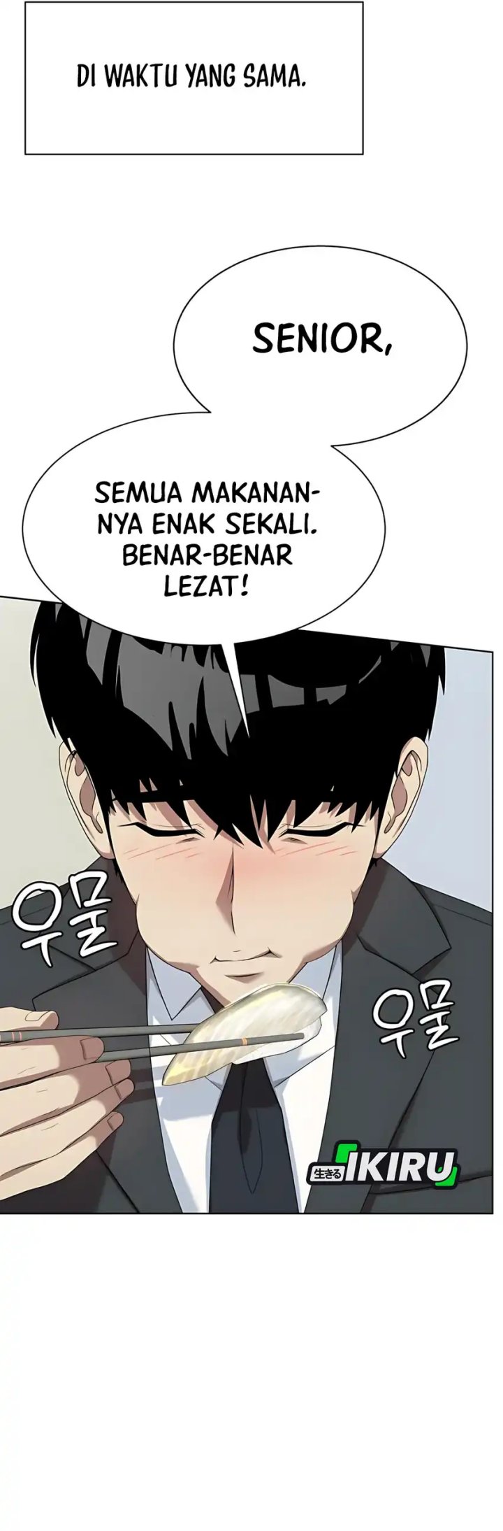 Becoming a Legendary Ace Employee Chapter 97 Bahasa Indonesia