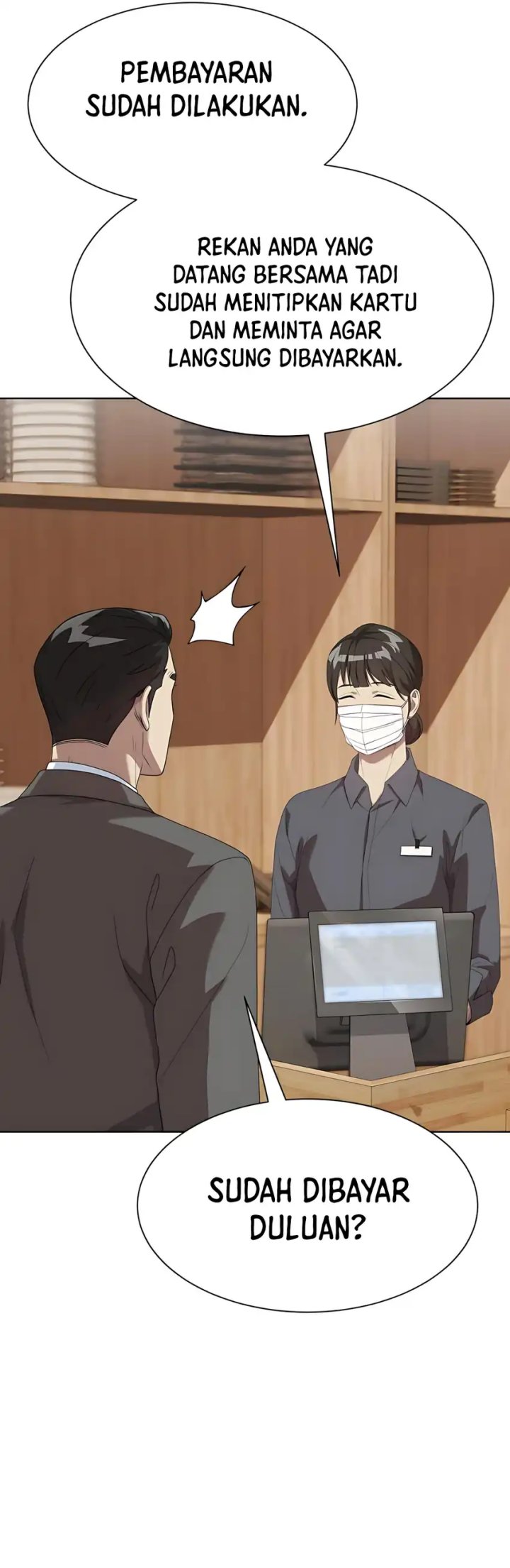 Becoming a Legendary Ace Employee Chapter 98 Bahasa Indonesia