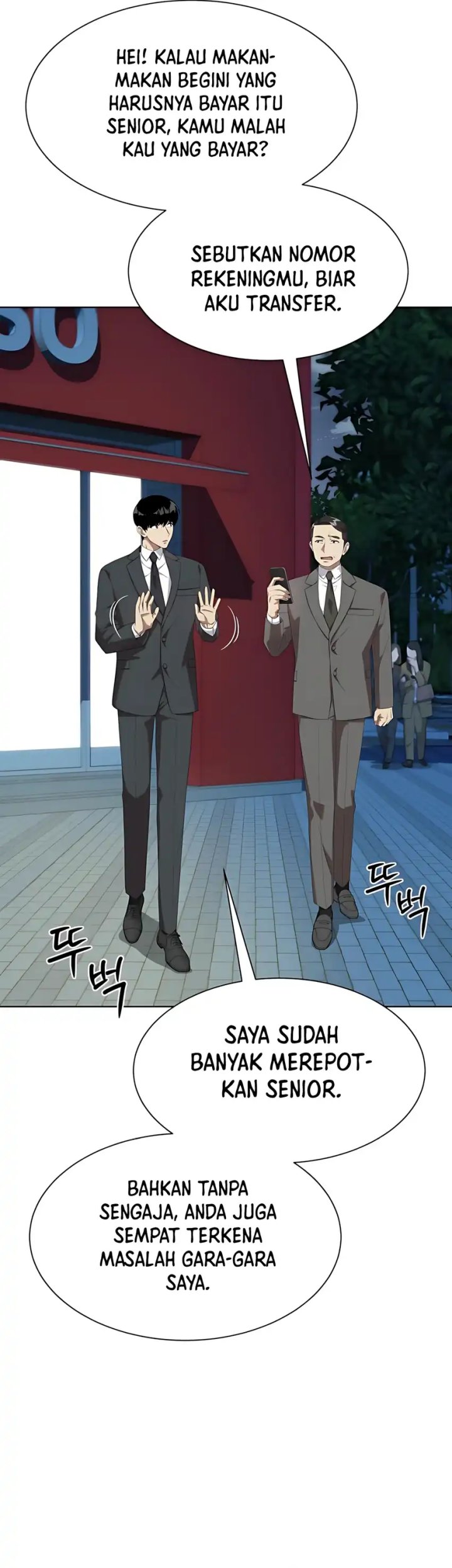 Becoming a Legendary Ace Employee Chapter 98 Bahasa Indonesia