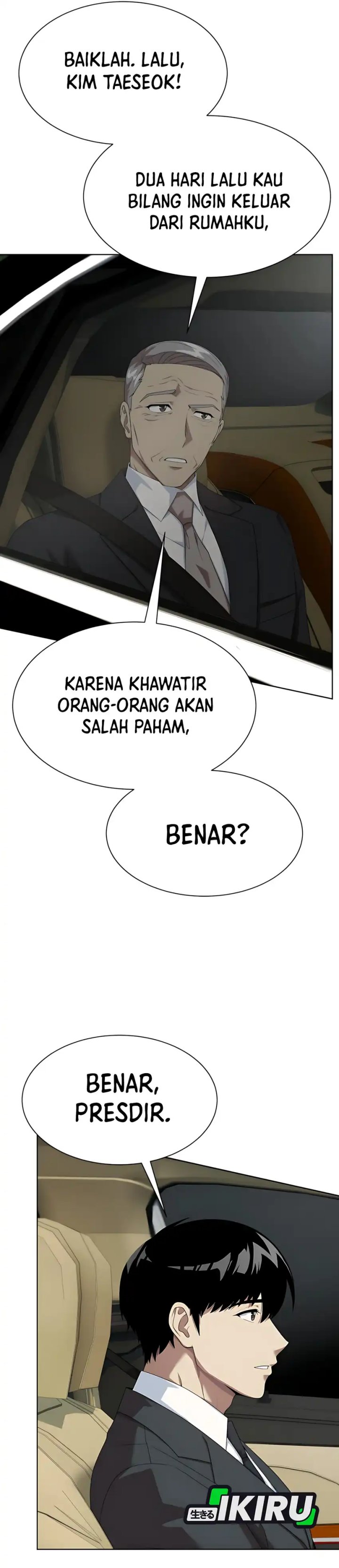 Becoming a Legendary Ace Employee Chapter 98 Bahasa Indonesia