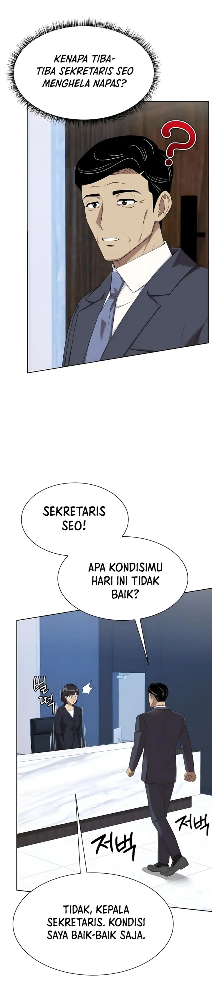 Becoming a Legendary Ace Employee Chapter 98 Bahasa Indonesia