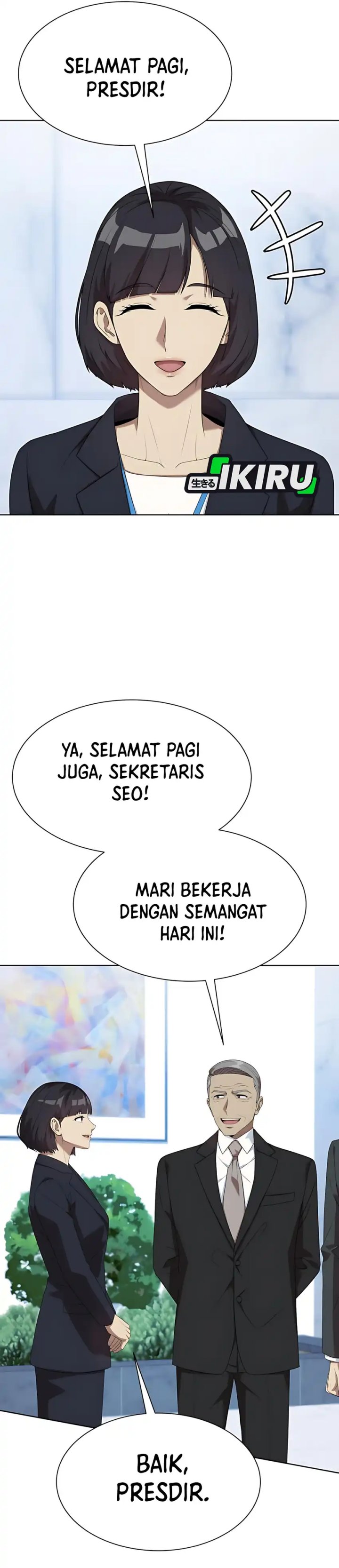 Becoming a Legendary Ace Employee Chapter 98 Bahasa Indonesia