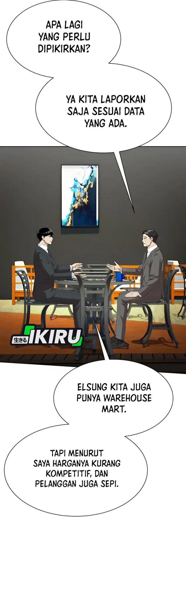 Becoming a Legendary Ace Employee Chapter 98 Bahasa Indonesia