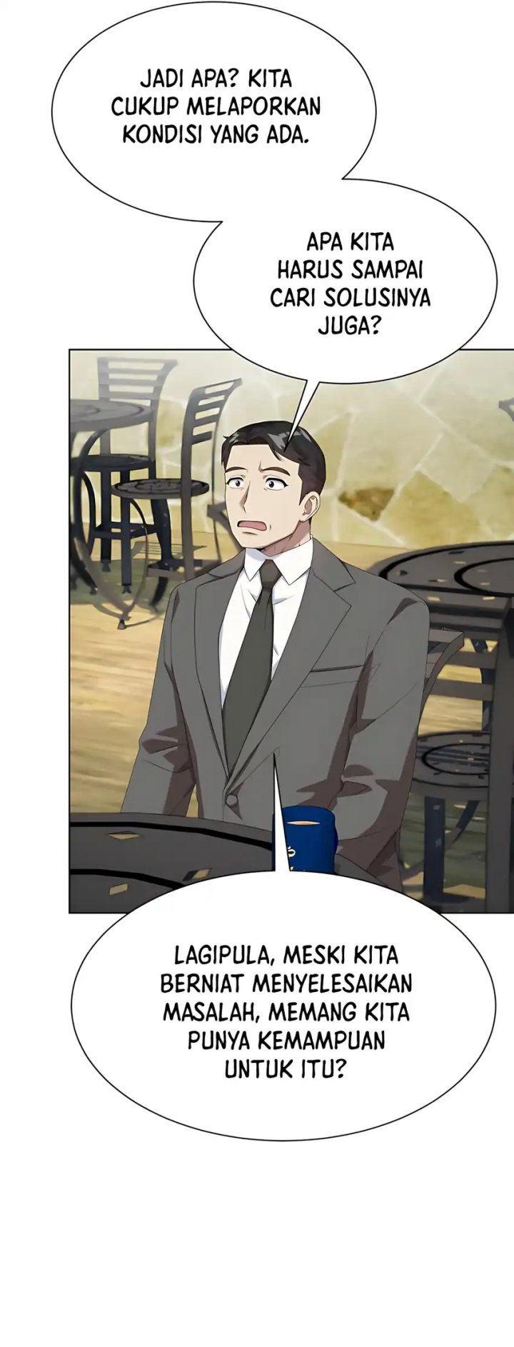 Becoming a Legendary Ace Employee Chapter 98 Bahasa Indonesia