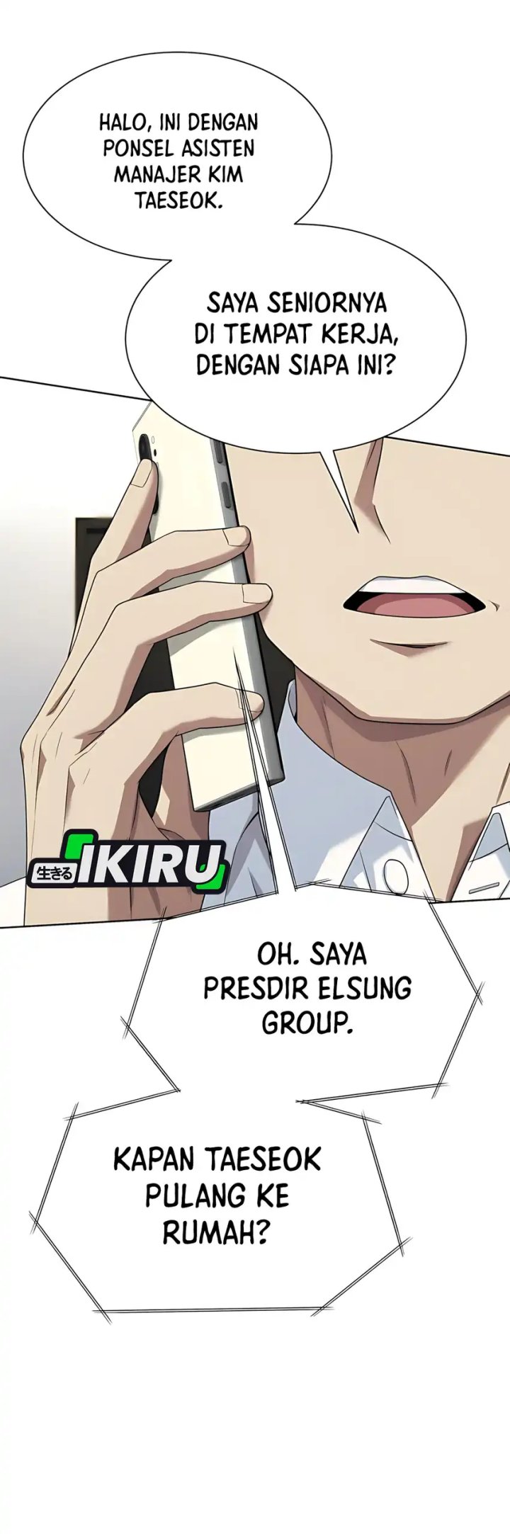 Becoming a Legendary Ace Employee Chapter 98 Bahasa Indonesia