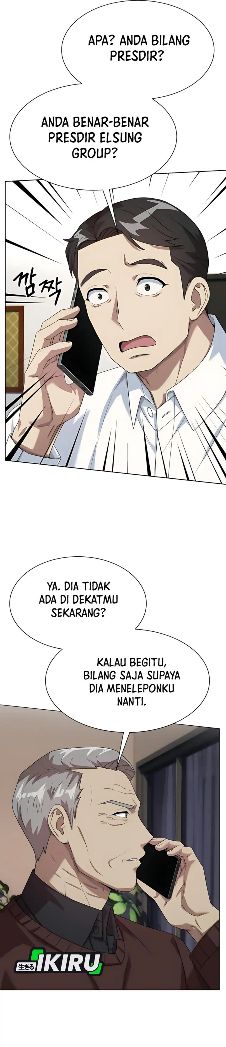 Becoming a Legendary Ace Employee Chapter 98 Bahasa Indonesia