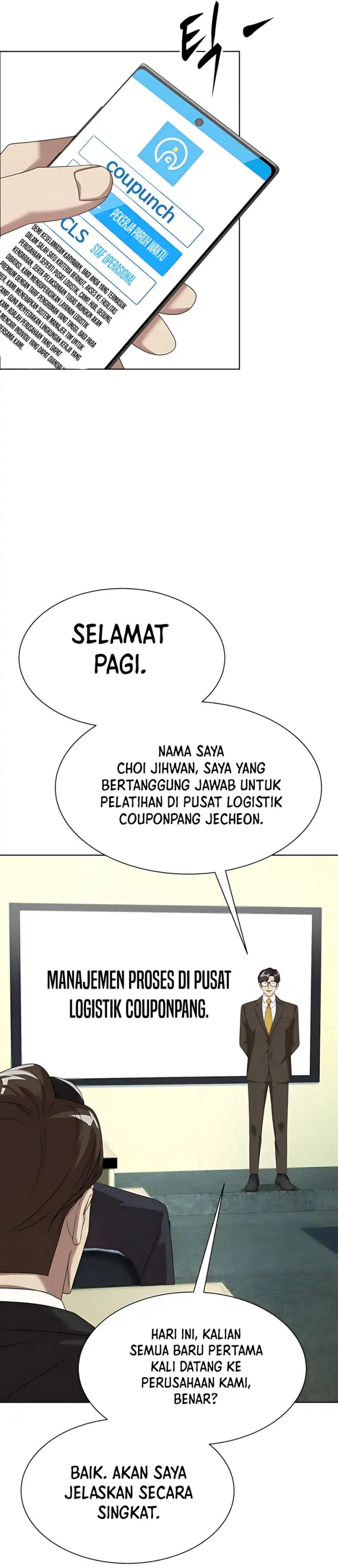 Becoming a Legendary Ace Employee Chapter 99 Bahasa Indonesia