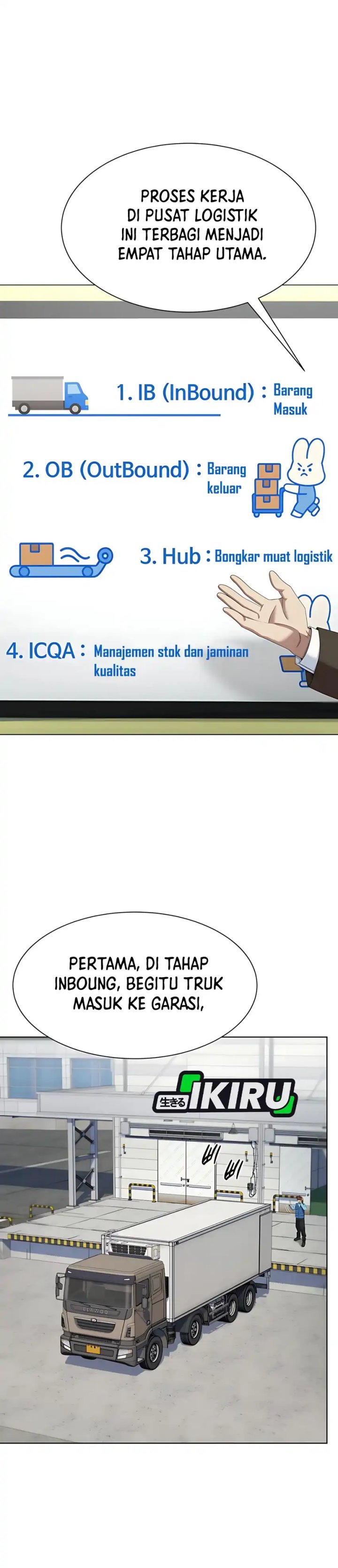 Becoming a Legendary Ace Employee Chapter 99 Bahasa Indonesia