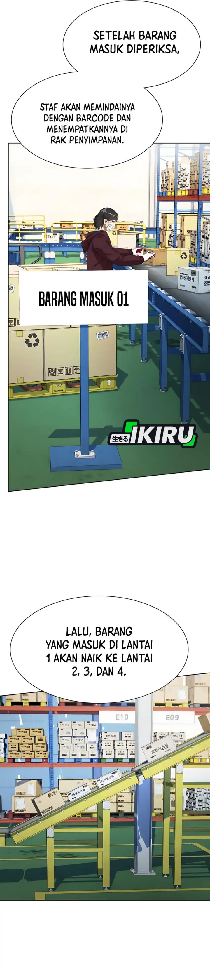 Becoming a Legendary Ace Employee Chapter 99 Bahasa Indonesia