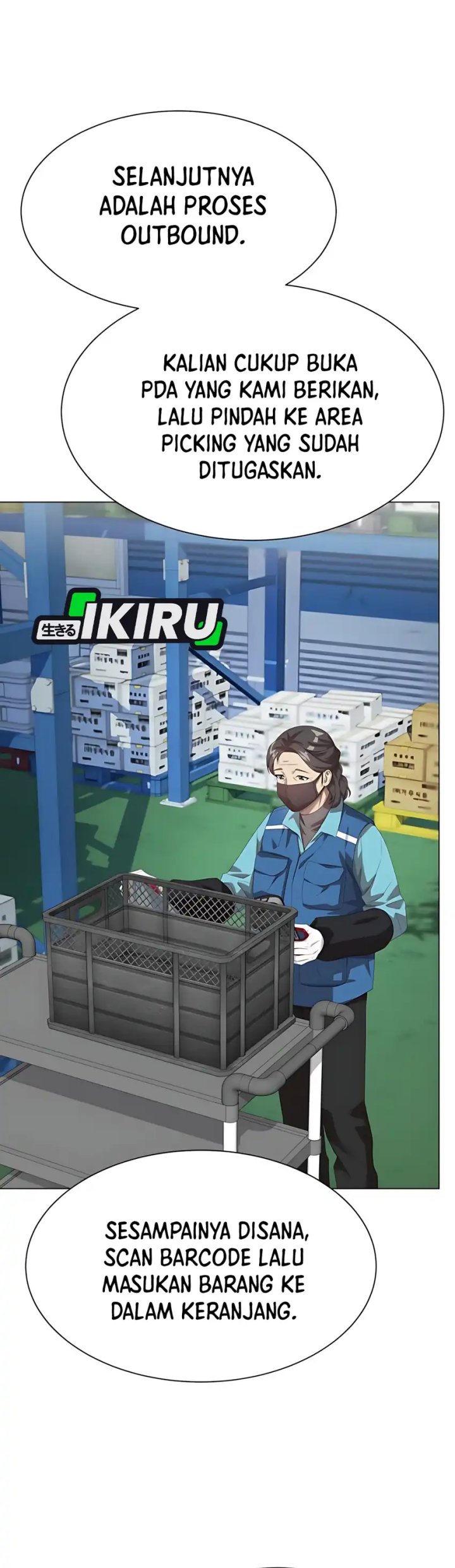 Becoming a Legendary Ace Employee Chapter 99 Bahasa Indonesia