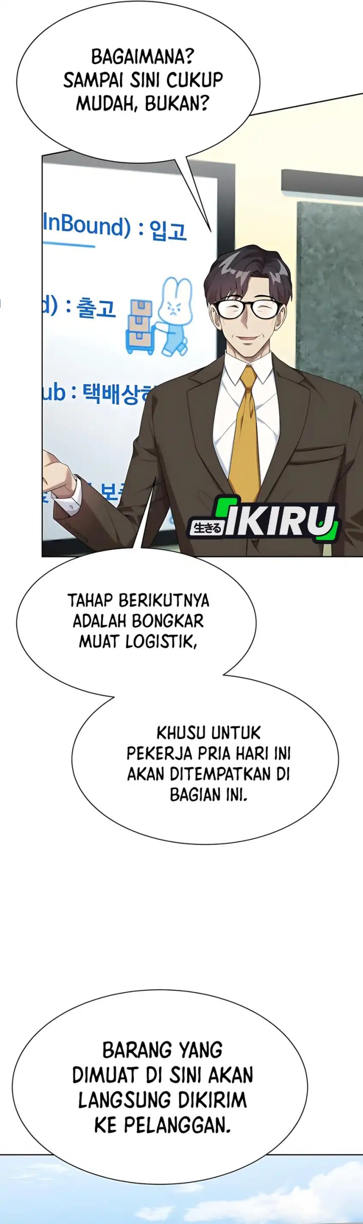 Becoming a Legendary Ace Employee Chapter 99 Bahasa Indonesia
