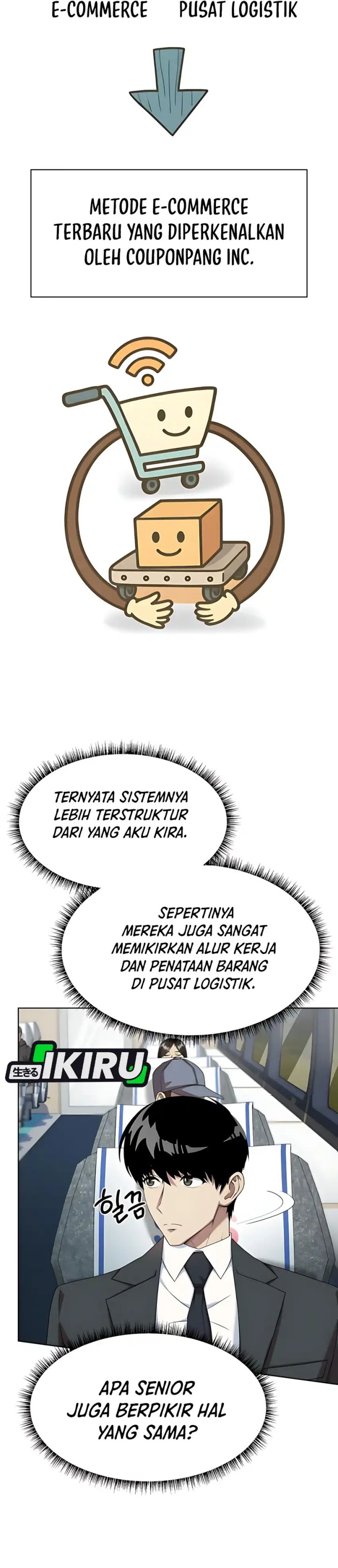 Becoming a Legendary Ace Employee Chapter 99 Bahasa Indonesia