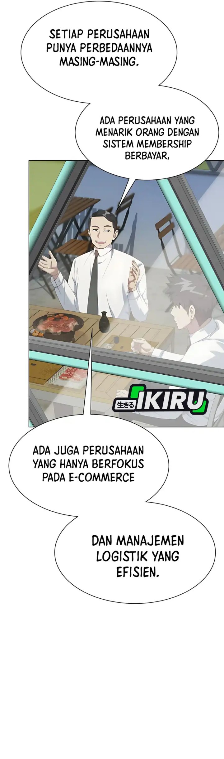 Becoming a Legendary Ace Employee Chapter 99 Bahasa Indonesia
