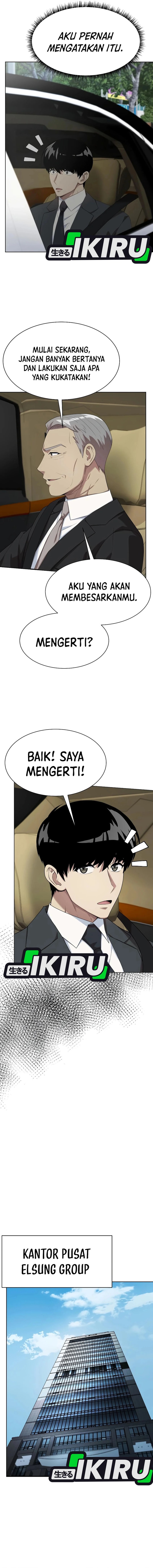 Becoming a Legendary Ace Employee Chapter 100 Bahasa Indonesia