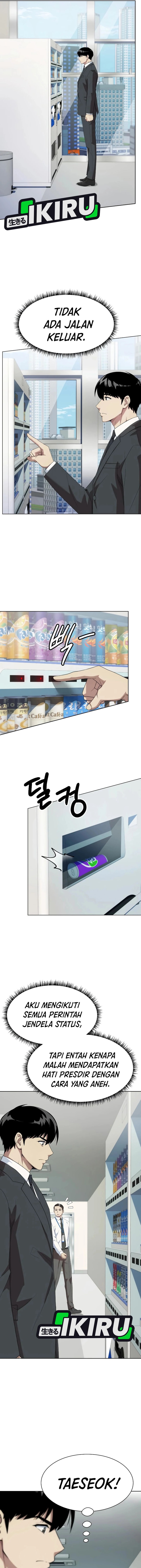 Becoming a Legendary Ace Employee Chapter 100 Bahasa Indonesia