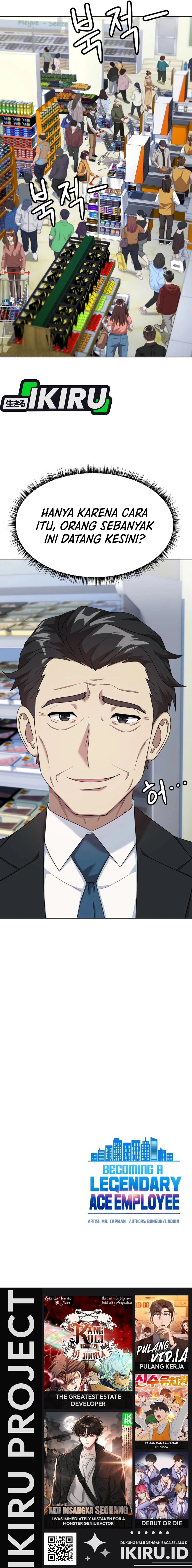 Becoming a Legendary Ace Employee Chapter 101 Bahasa Indonesia