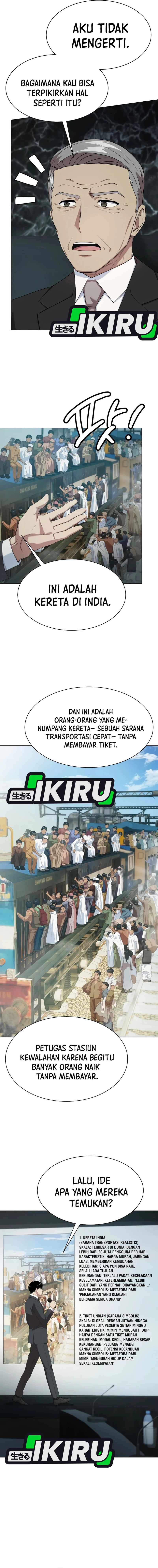 Becoming a Legendary Ace Employee Chapter 102 Bahasa Indonesia