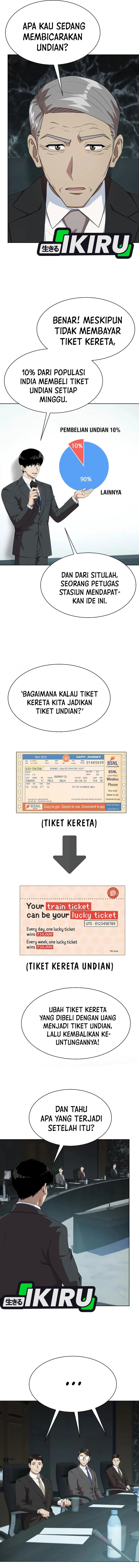 Becoming a Legendary Ace Employee Chapter 102 Bahasa Indonesia