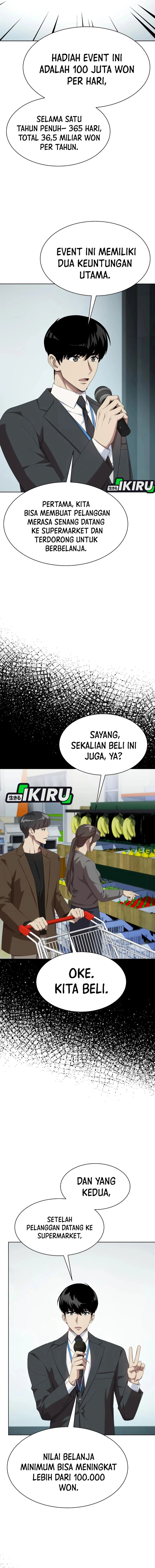 Becoming a Legendary Ace Employee Chapter 102 Bahasa Indonesia