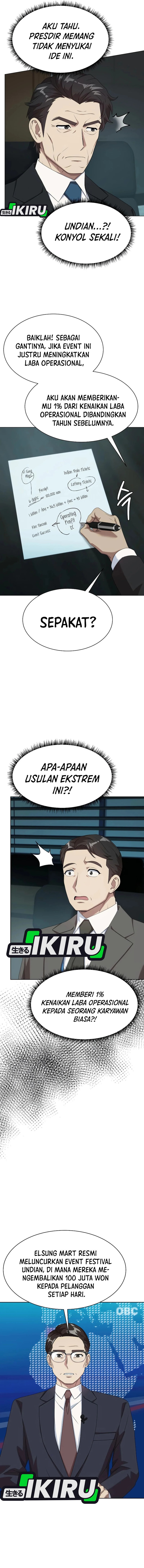 Becoming a Legendary Ace Employee Chapter 102 Bahasa Indonesia