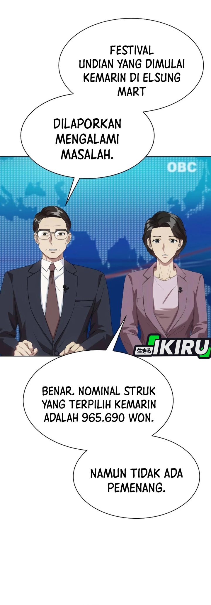 Becoming a Legendary Ace Employee Chapter 103 Bahasa Indonesia