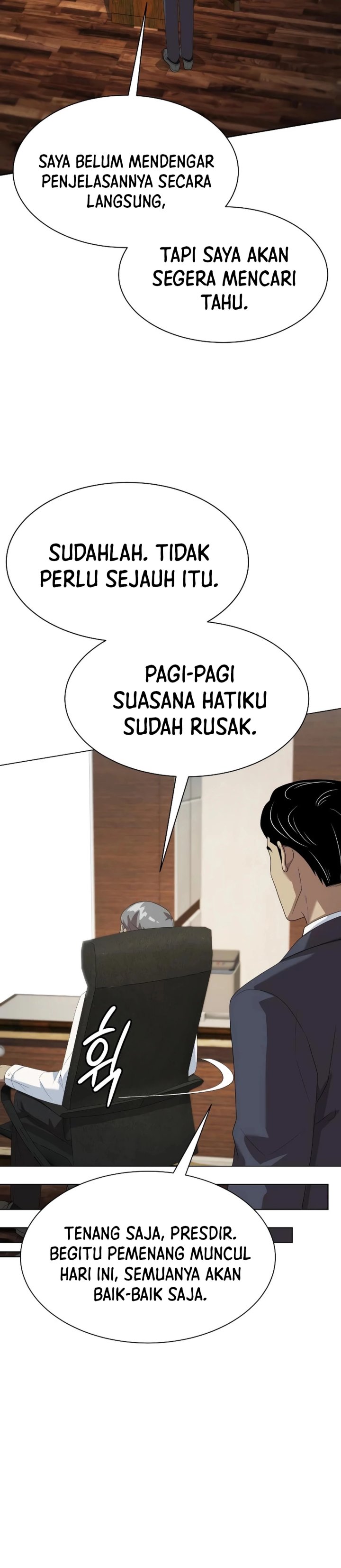 Becoming a Legendary Ace Employee Chapter 103 Bahasa Indonesia