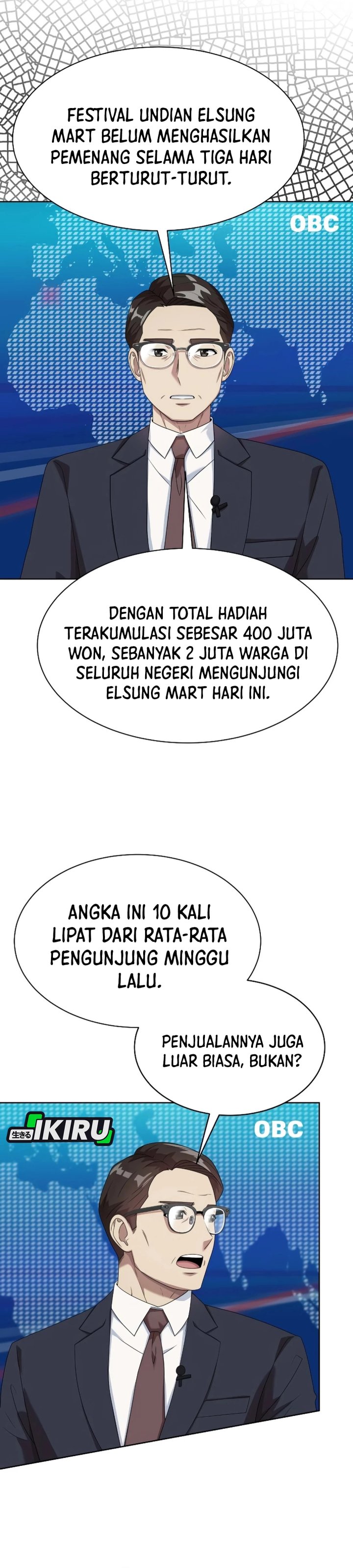Becoming a Legendary Ace Employee Chapter 103 Bahasa Indonesia