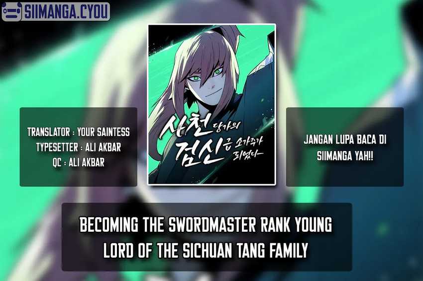 Becoming the Swordmaster Rank Young Lord of the Sichuan Tang Family chapter 8