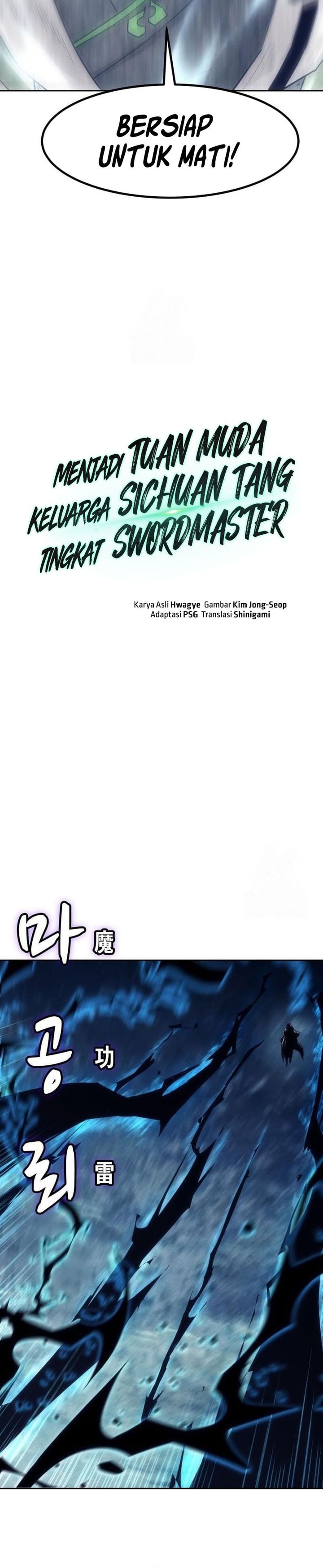 Becoming the Swordmaster Rank Young Lord of the Sichuan Tang Family Chapter 104 Bahasa Indonesia