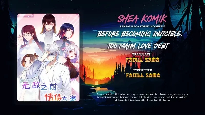 Before Becoming Invincible, Too Many Love Debt chapter 1