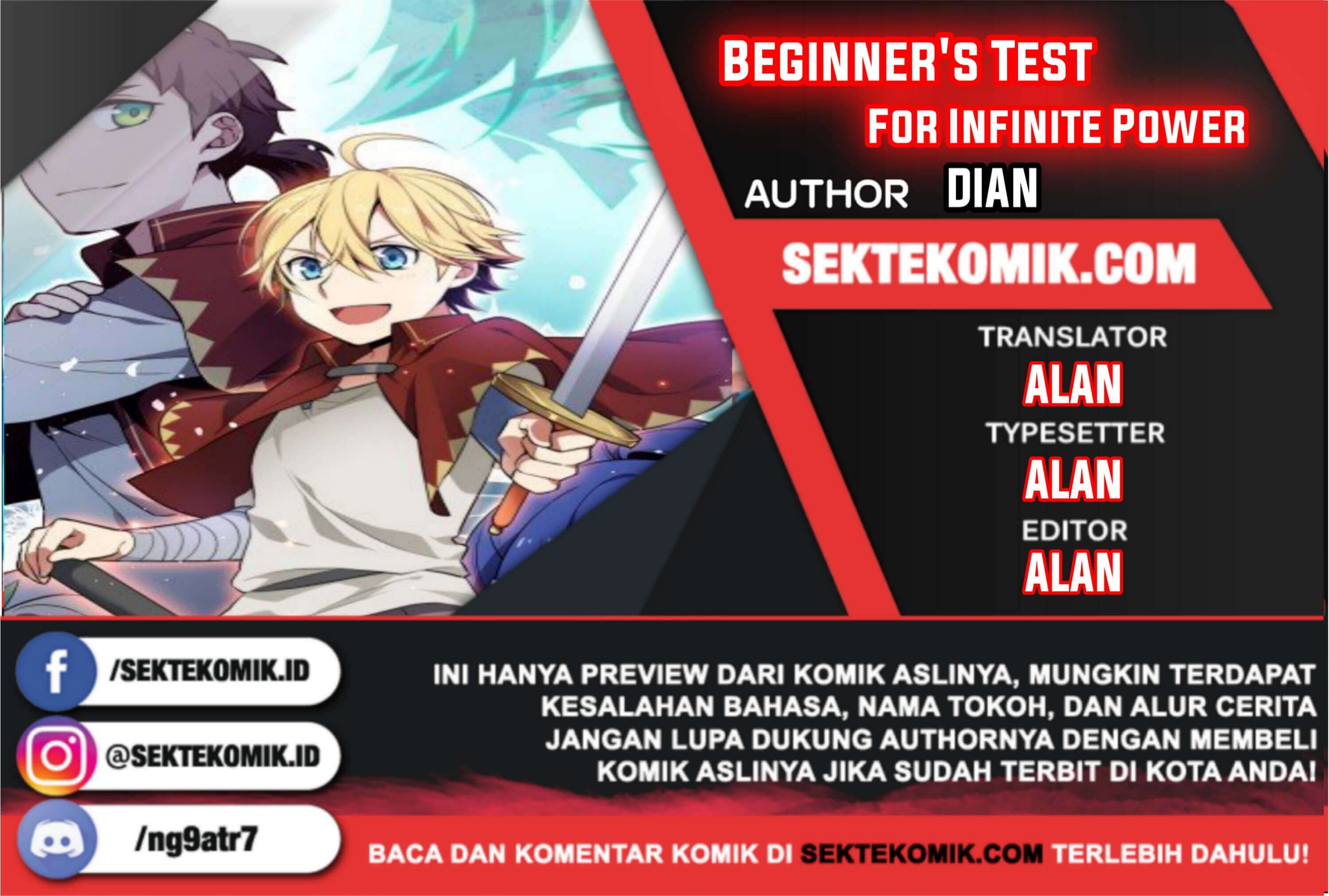Beginner’s Test For Infinite Power chapter 6
