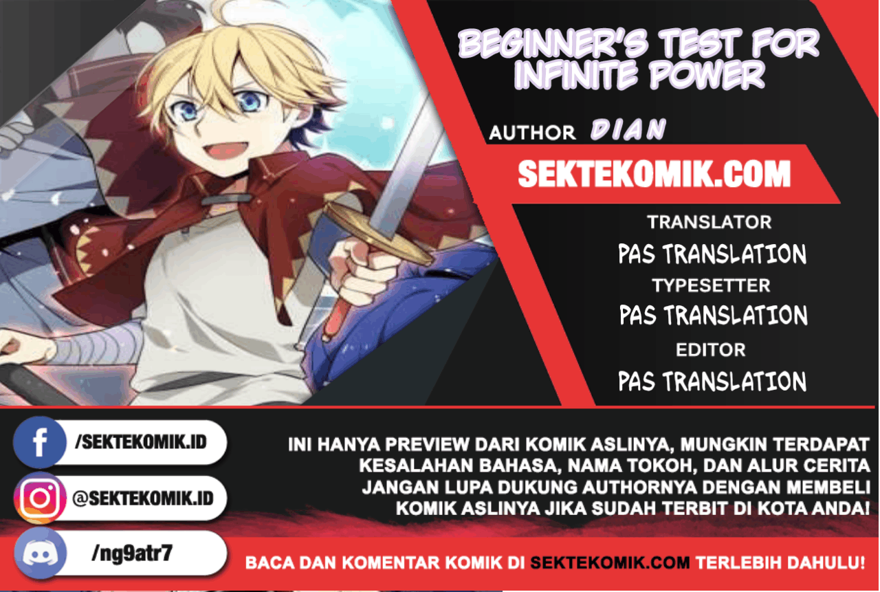 Beginner’s Test For Infinite Power Chapter 36 Bahasa Indonesia