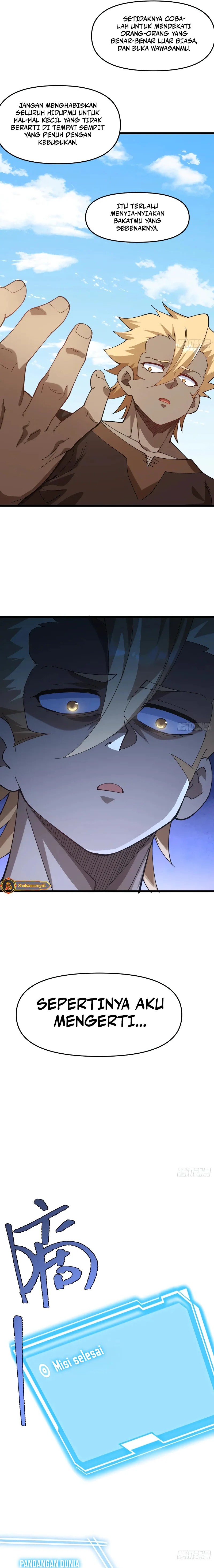 Being Pathetic, My Disciples Keep Me Alive Chapter 55 Bahasa Indonesia