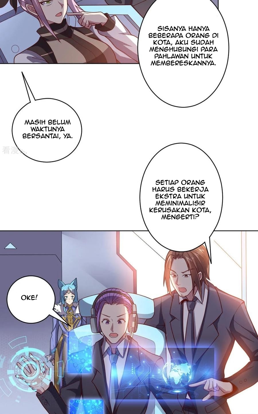Big Hero’s Girlfriend is Super Fierce! Chapter 102 Bahasa Indonesia