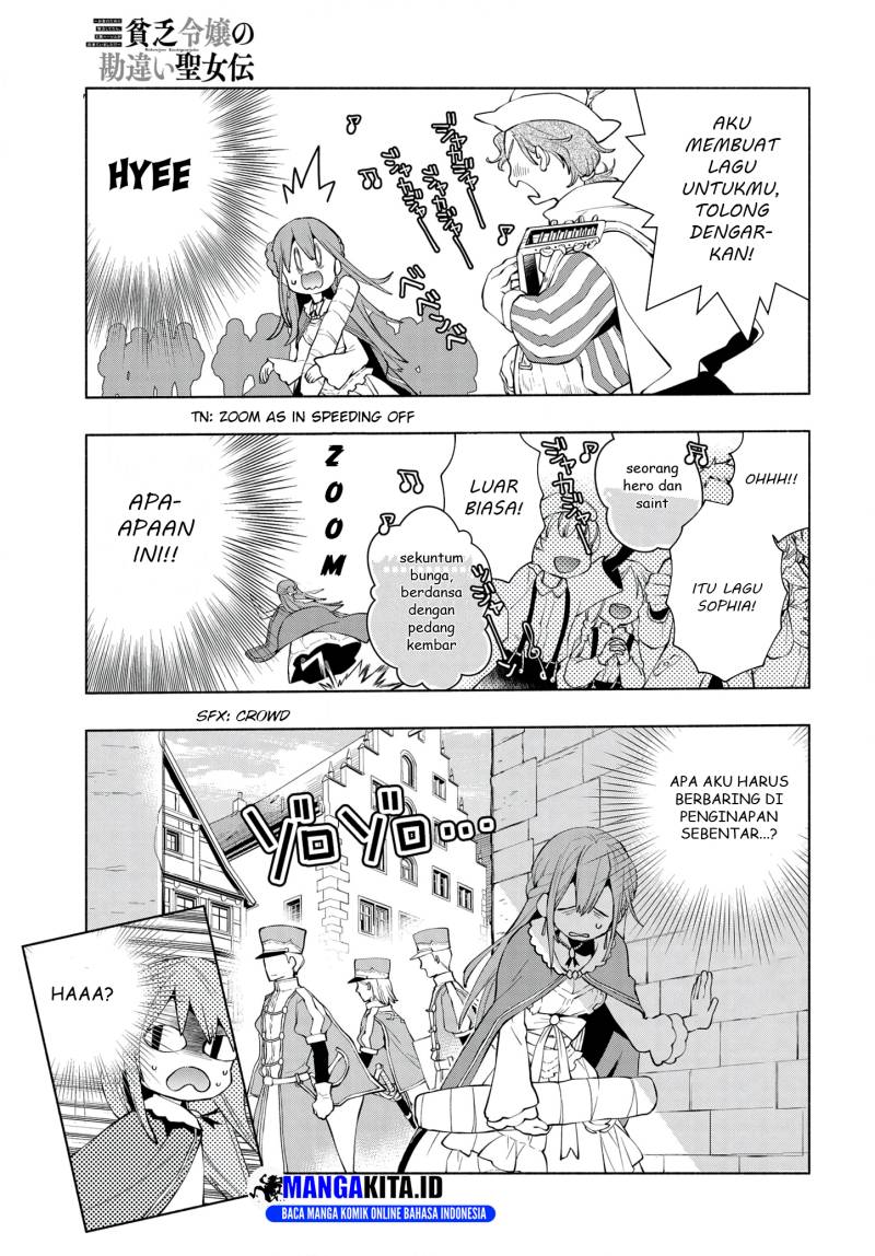 Binbou Reijou no Kanchigai Seijo-den ~Okane no Tame ni Doryoku Shitetara, Oozoku Harem ga Dekite imashita!?~ Chapter 06 Bahasa Indonesia