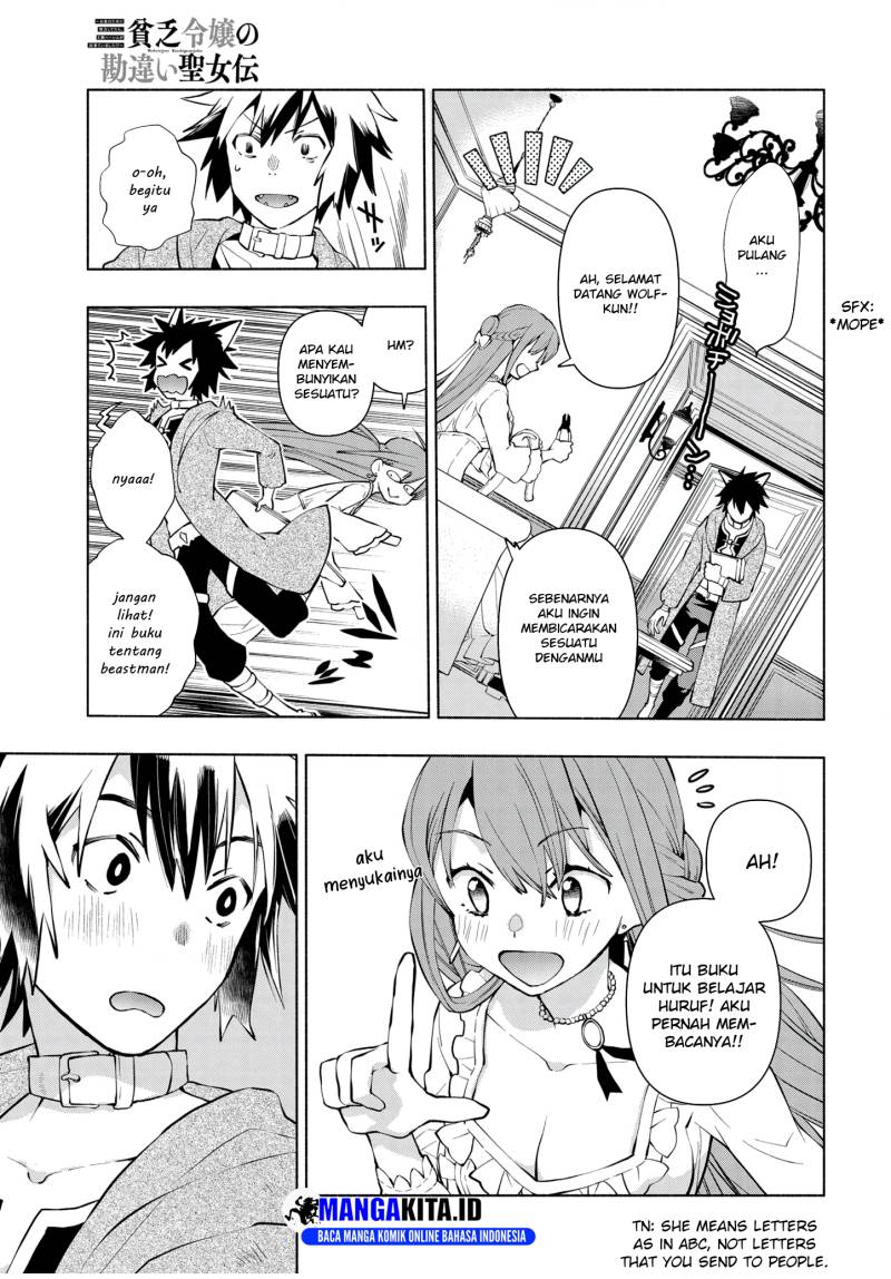 Binbou Reijou no Kanchigai Seijo-den ~Okane no Tame ni Doryoku Shitetara, Oozoku Harem ga Dekite imashita!?~ Chapter 06 Bahasa Indonesia