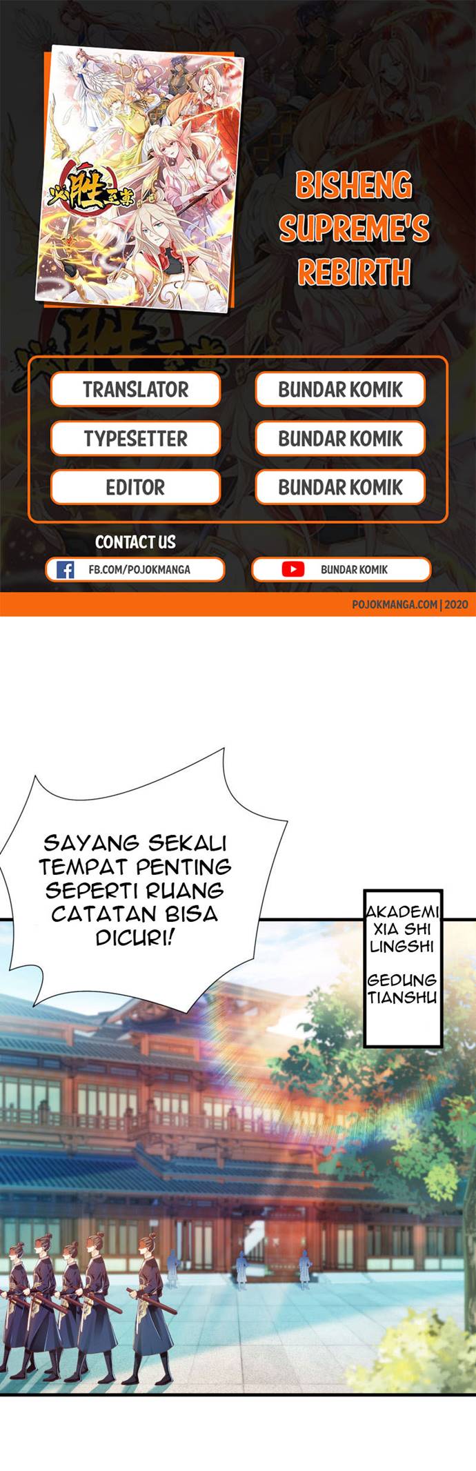Bisheng Supreme’s Rebirth Chapter 37 Bahasa Indonesia
